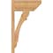 Ekena Millwork Olympic Slat Smooth Outlooker, Western Red Cedar, 7 1/2"W x 16"D x 28"H OUT08X16X28OLY06SWR - alternate 2